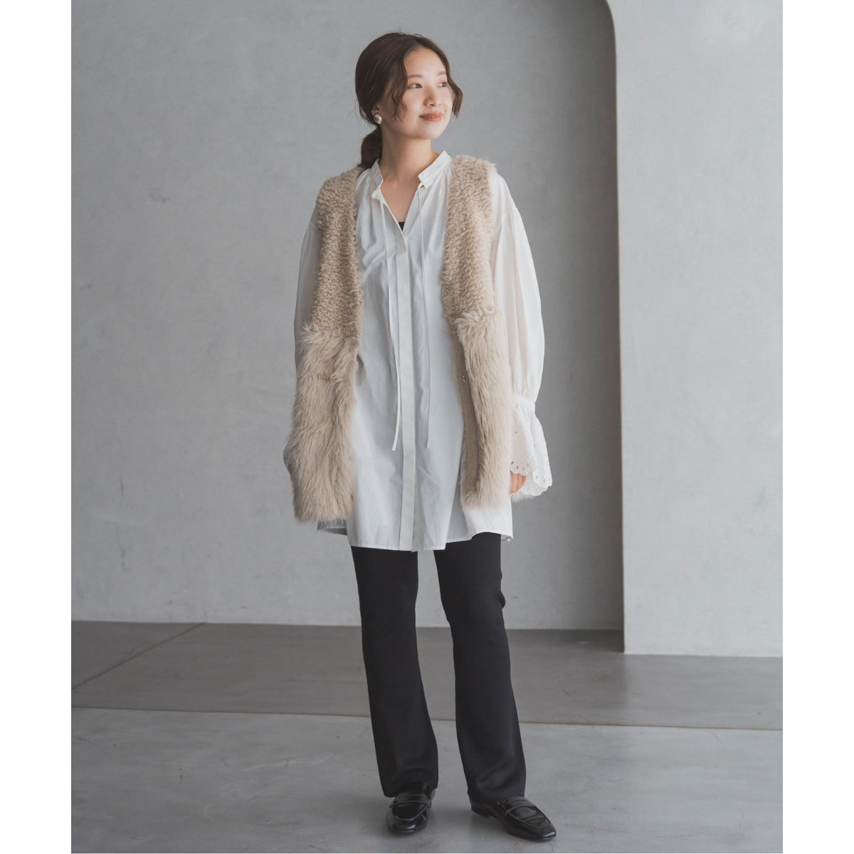RITTO/リット ROOP FUR VEST ベスト 202490-FT | イエナ(IENA