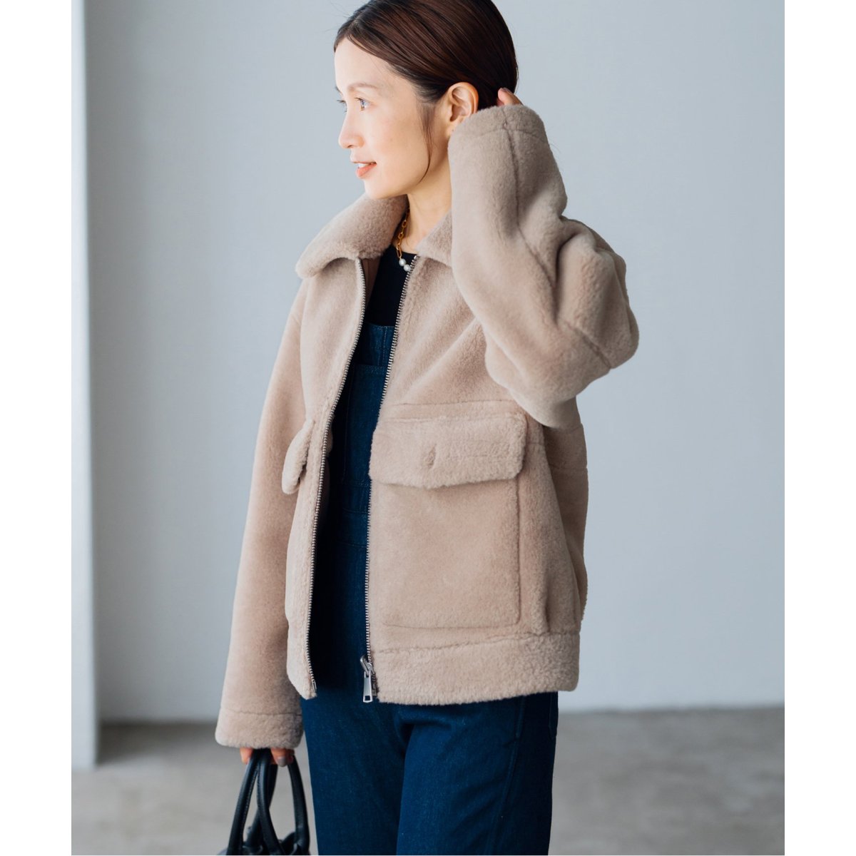 URBANCODE LONDON エコファーブルゾン リバーシブル | イエナ(IENA