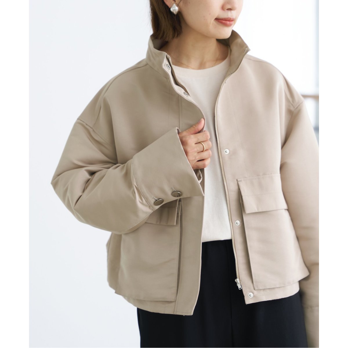 Oriechan様リクエスト新品 IENA イエナ グログランブルゾン他、計3点 グログランブルゾン | イエナ(IENA) | マルイウェブチャネル