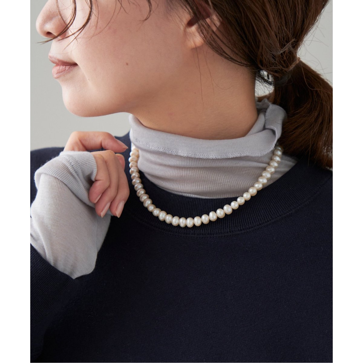 IENA PEARL ネックレス 40cm MAYU/マユ PEARL NECKLACE40cm ネックレス | イエナ(IENA