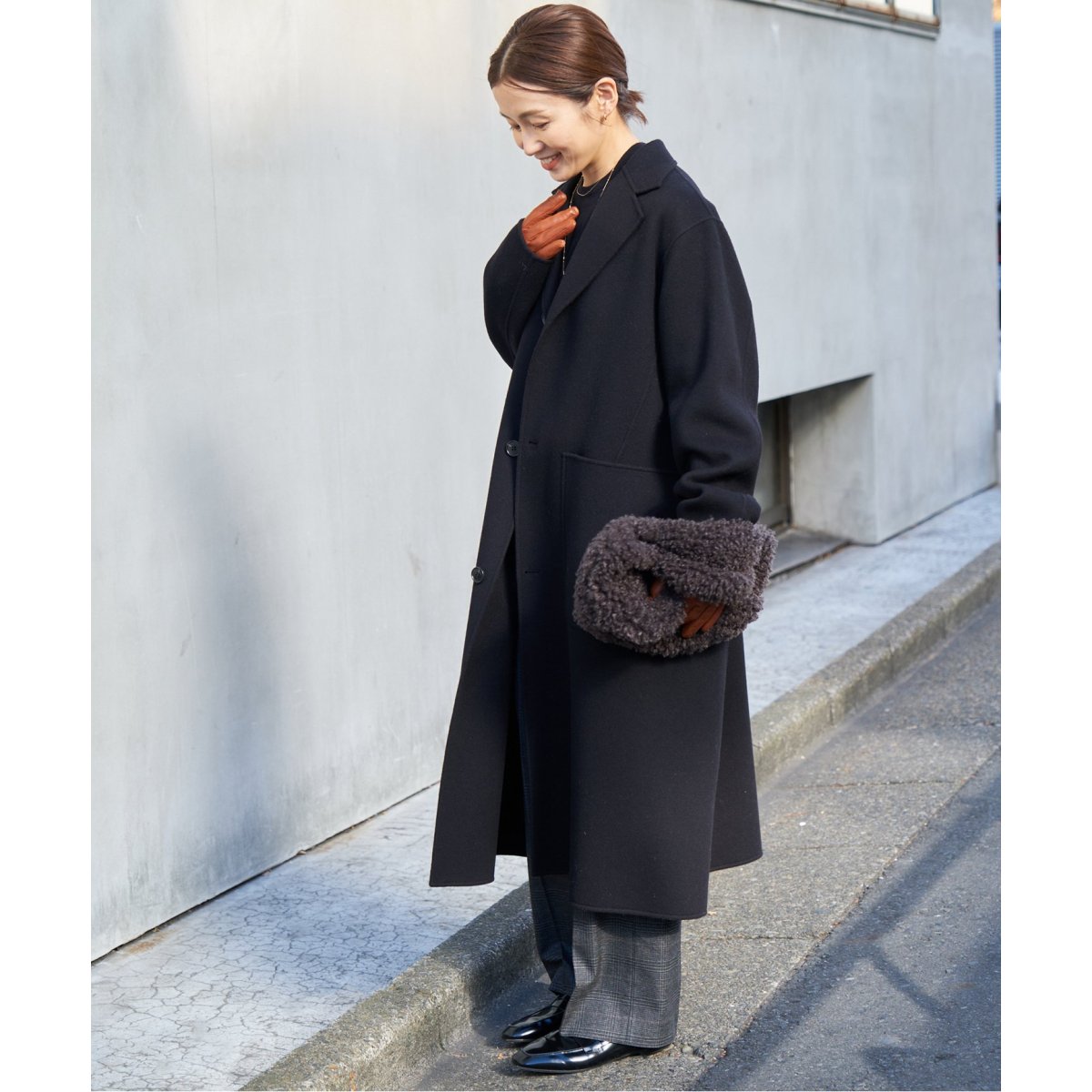 BLACK テントラインコート | イエナ(IENA) | マルイウェブチャネル