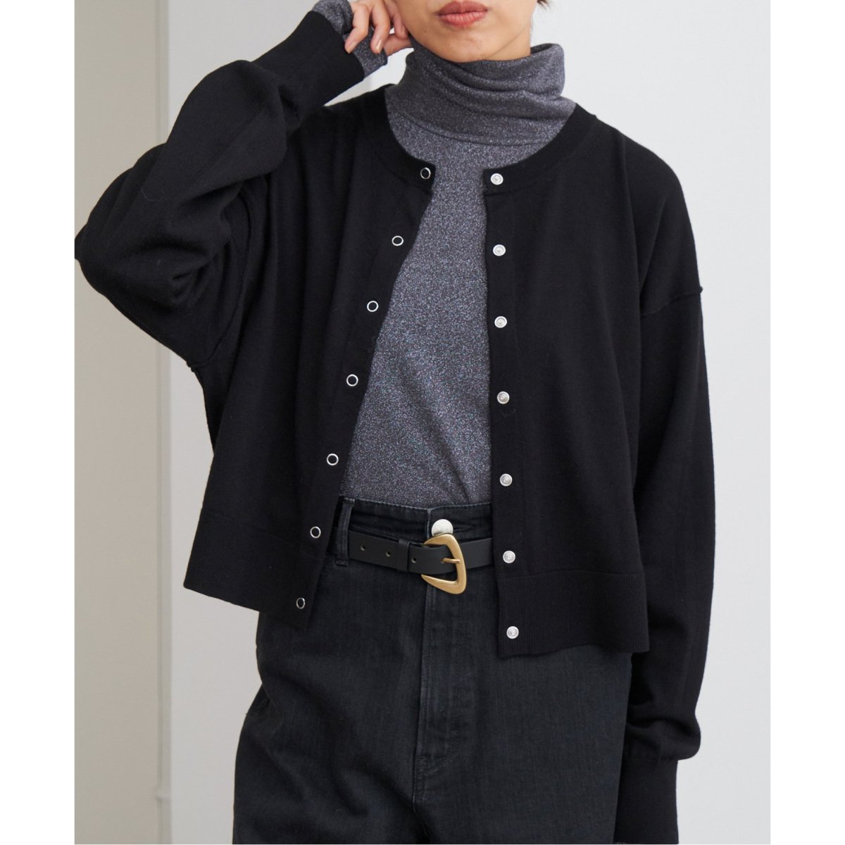 Uhr/ウーア】Constructive Sleeve Cardigan：カーディガン | ジャーナルスタンダード レサージュ(journal  standard L'essage) | マルイウェブチャネル