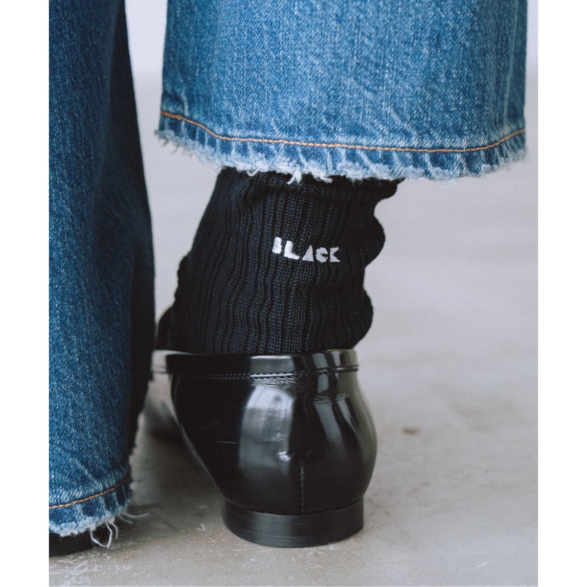 BLACK ソックス | イエナ(IENA) | マルイウェブチャネル