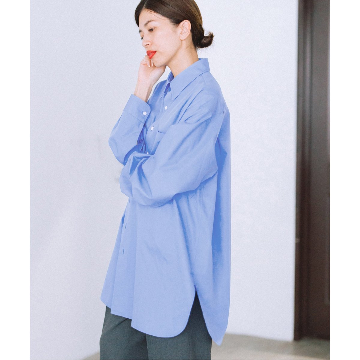 BLACK スリットシャツ | イエナ(IENA) | マルイウェブチャネル