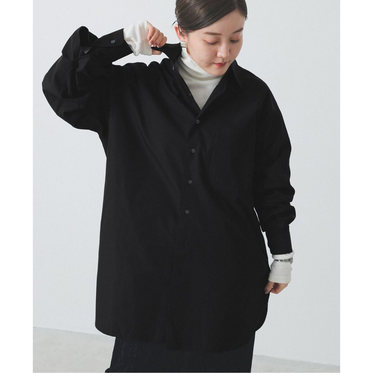 BLACK スリットシャツ | イエナ(IENA) | マルイウェブチャネル