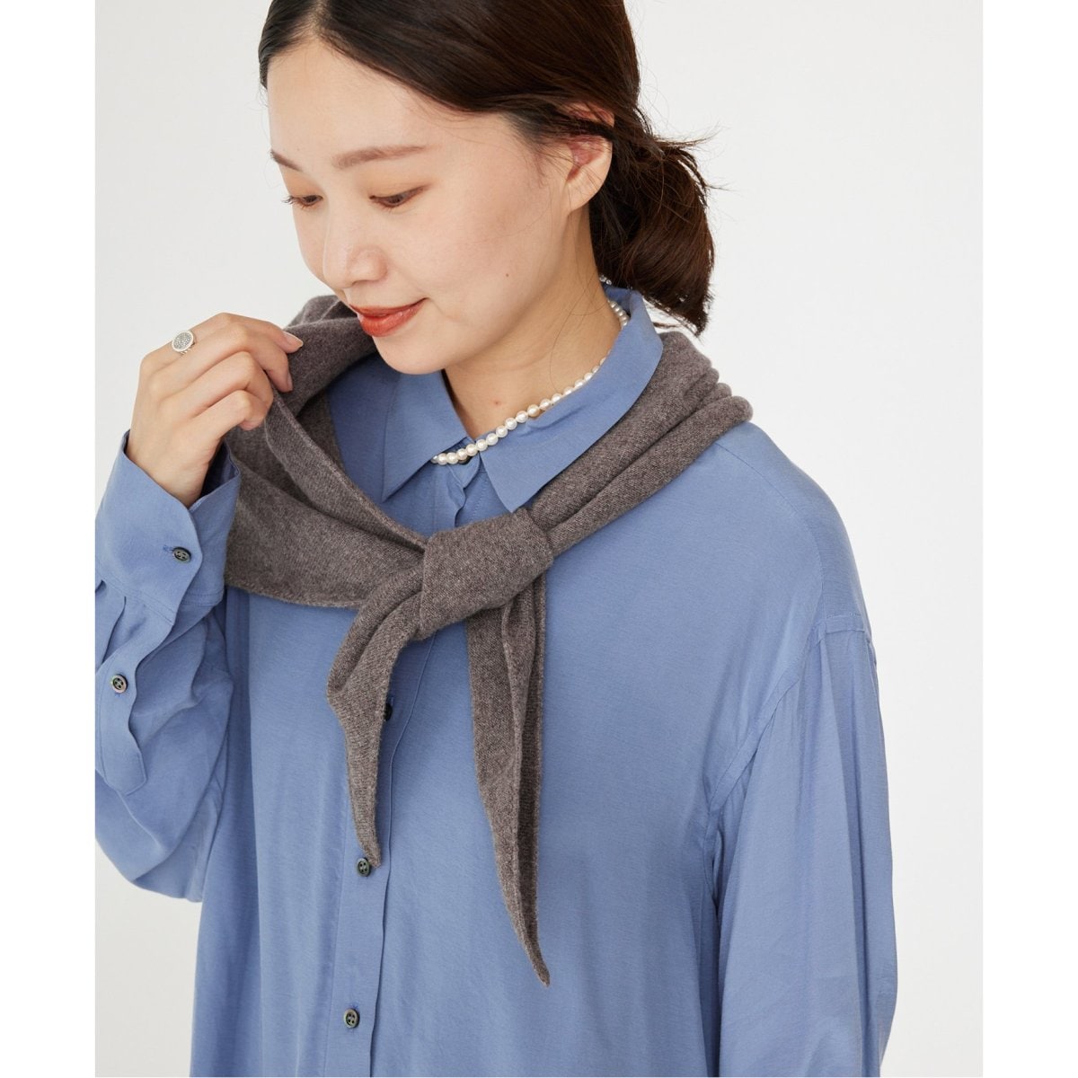 Fine ニュージーウールニットスカーフ | イエナ(IENA) | マルイ