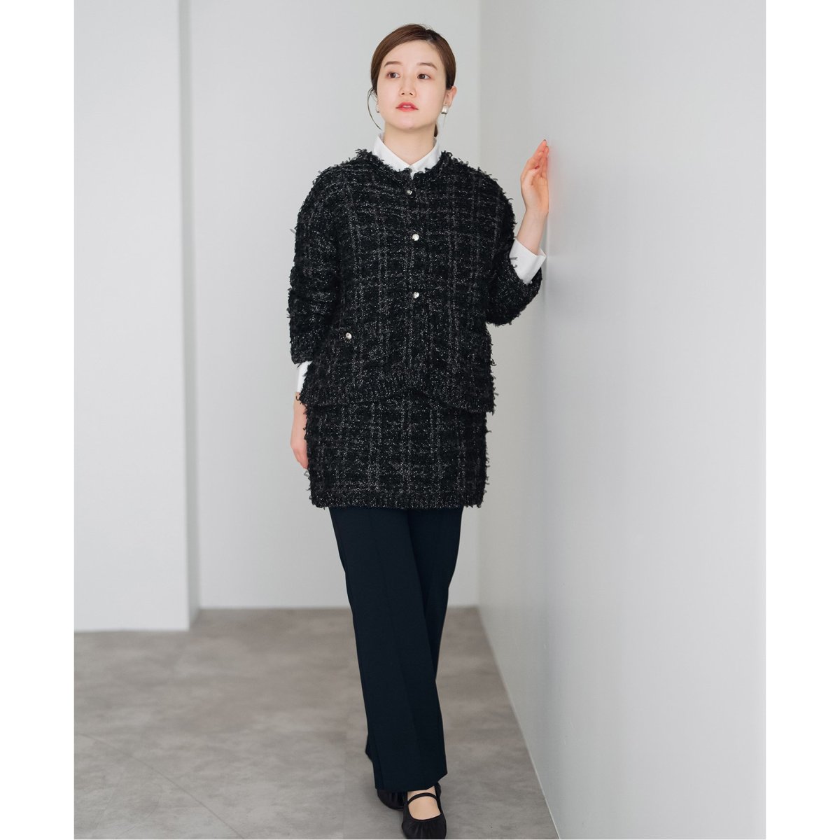 ラメツイードニットジャケット | イエナ(IENA) | マルイウェブチャネル