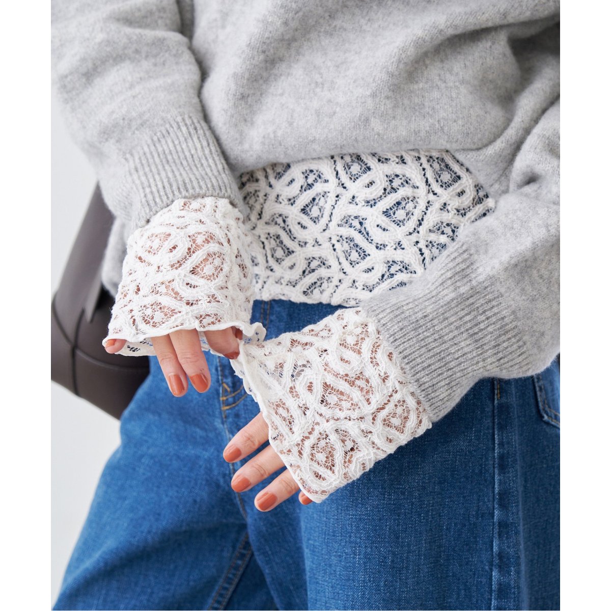 追加2》ペイズリー ストレッチレースプルオーバー | イエナ(IENA