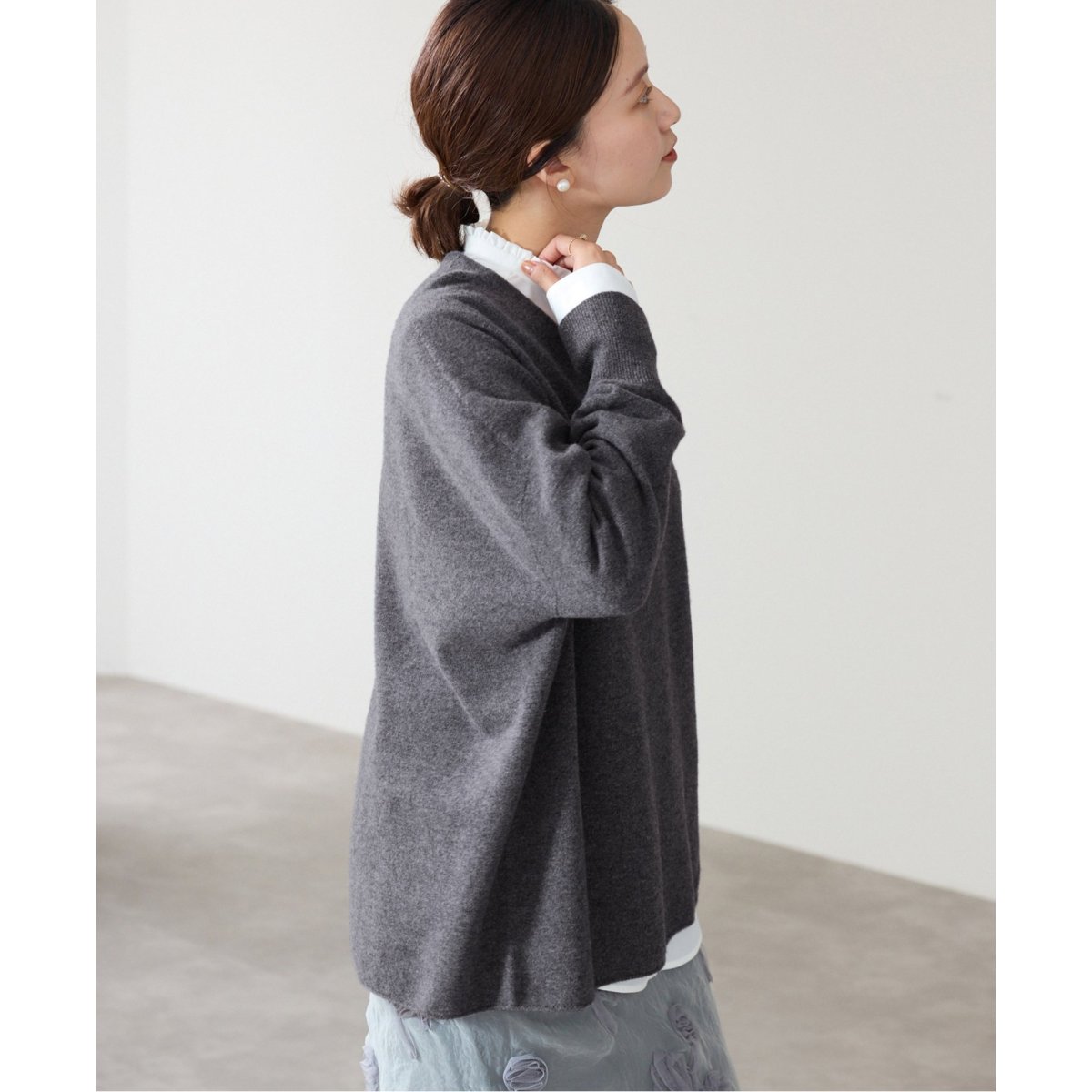 Fine ニュージーウール ニュアンス Vプルオーバー | イエナ(IENA