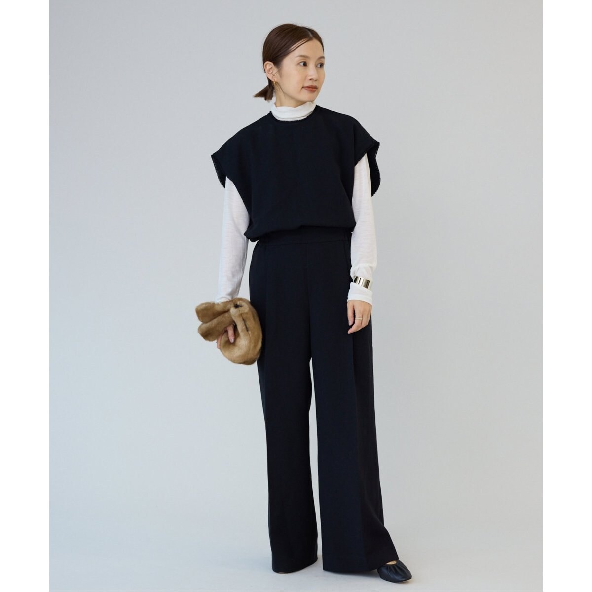 イエナ　Cブロードショートオールインワン IENA｜《WEB限定/追加》C.ブロードショートオールインワン