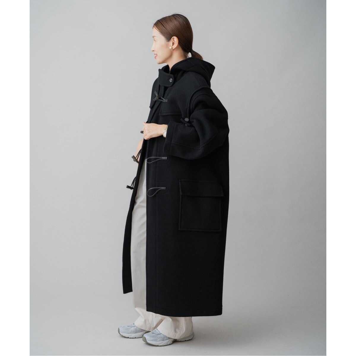 MONTGOMERY/モンゴメリー 別注 140sパイル ロングダッフルコート