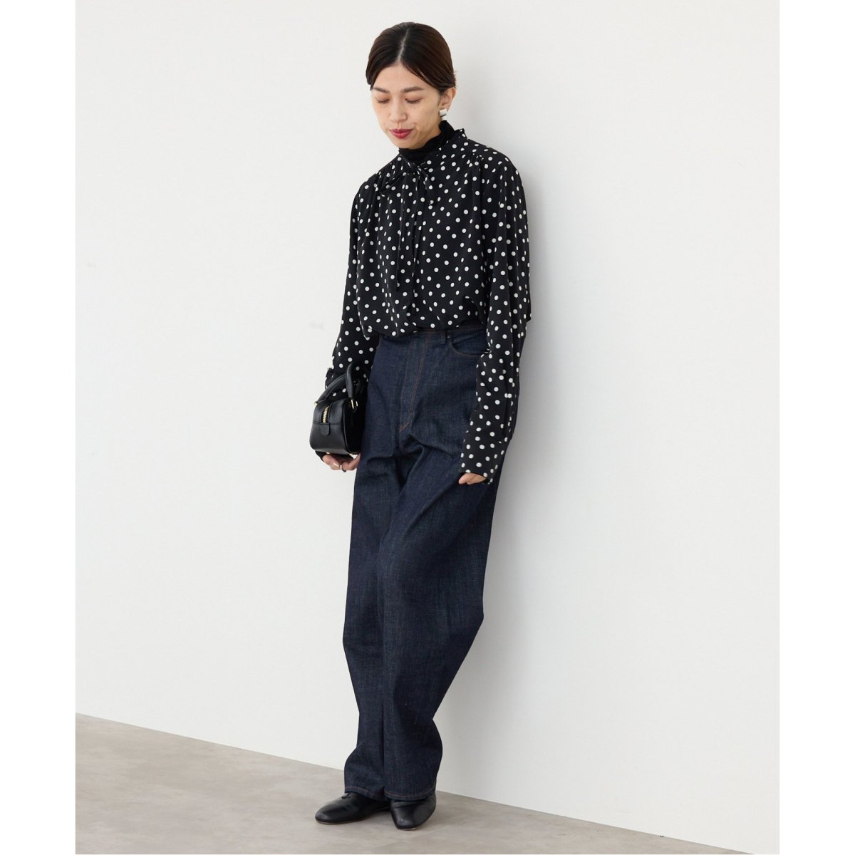 襟フリルボウタイブラウス | イエナ(IENA) | マルイウェブチャネル