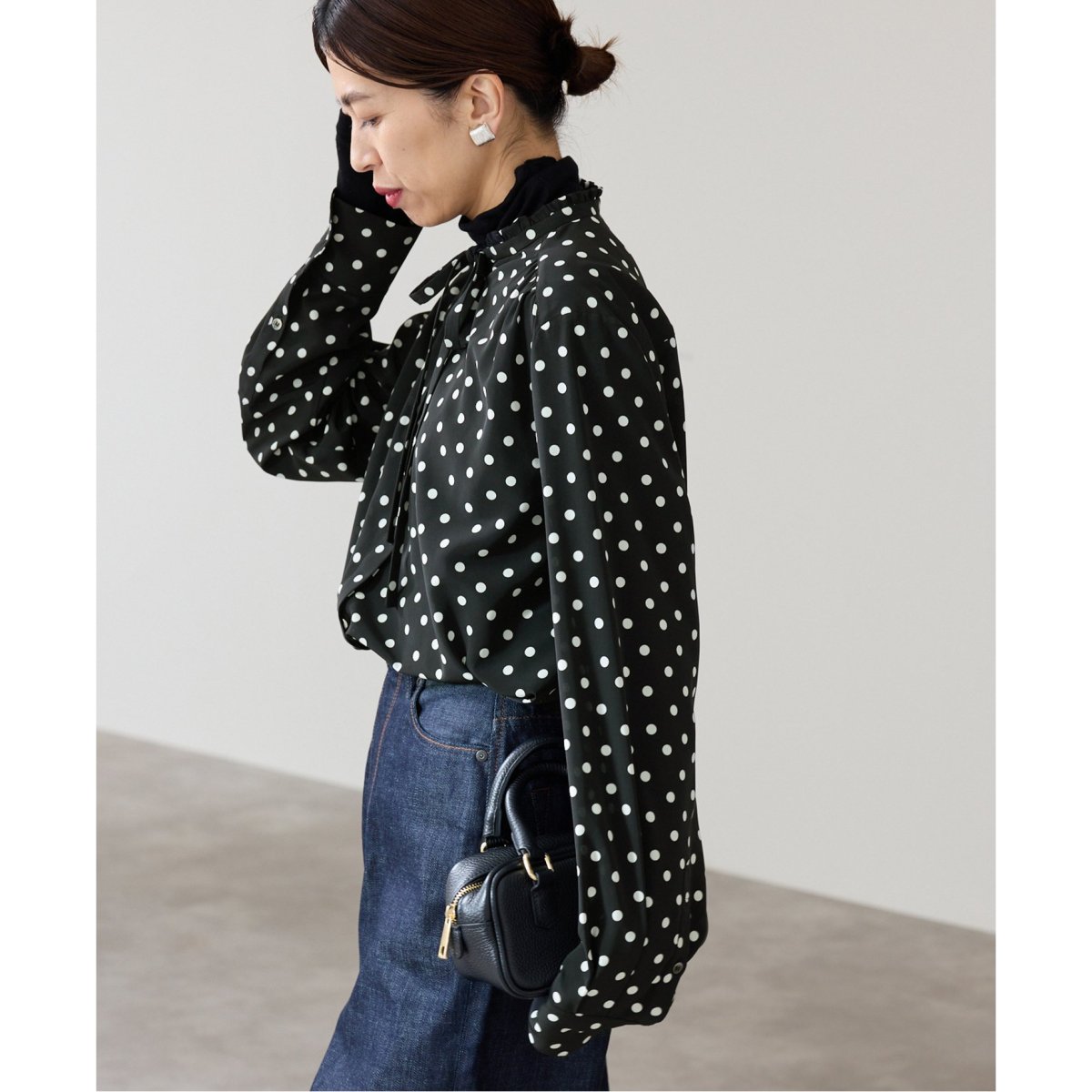 襟フリルボウタイブラウス | イエナ(IENA) | マルイウェブチャネル