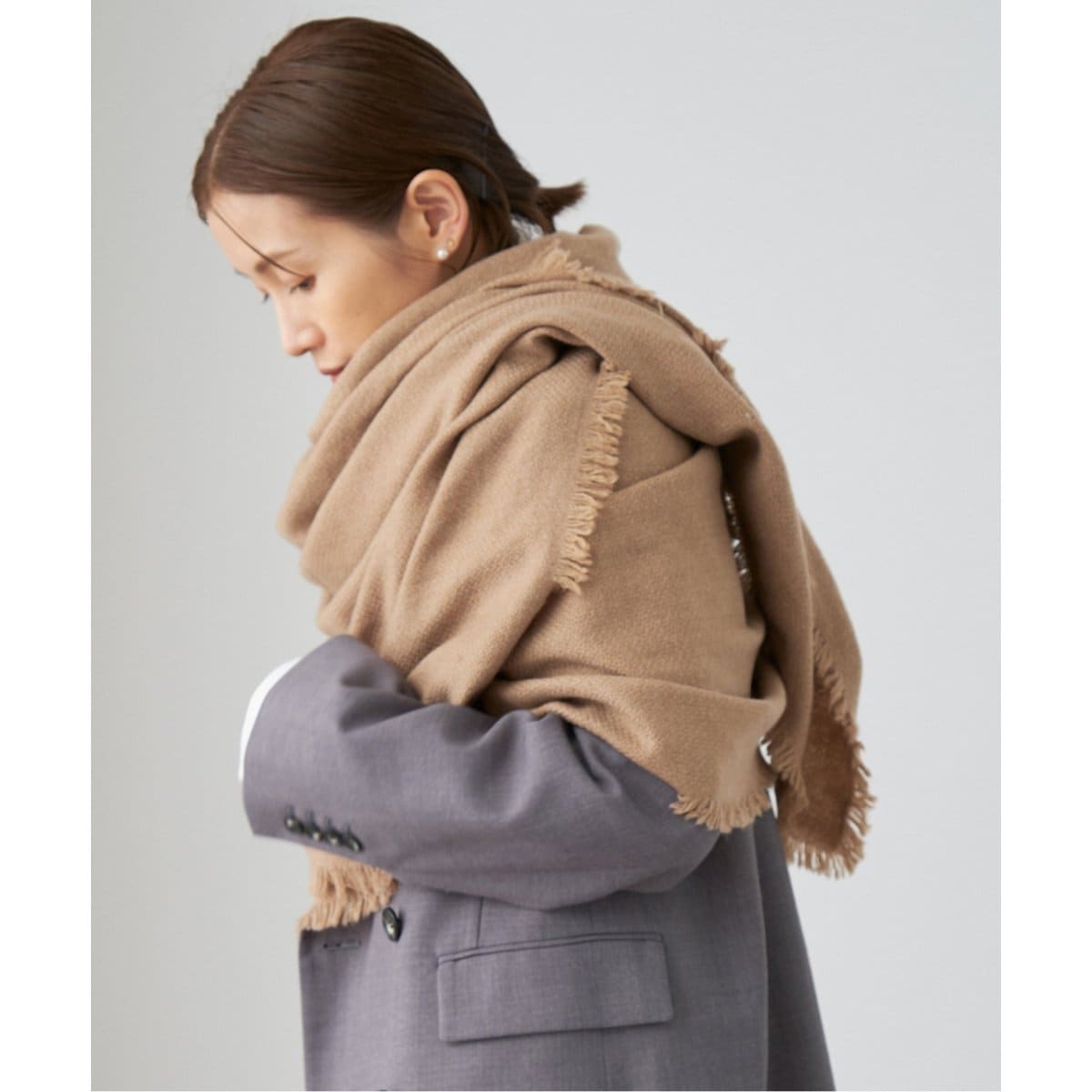 NIMNIMDUAI/ニムニムデュアイCASHMERE WOOL ストール | イエナ(IENA