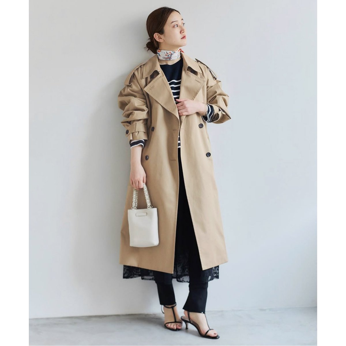 IÉNA ロングコート トレンチロングコート | イエナ(IENA) | マルイウェブチャネル