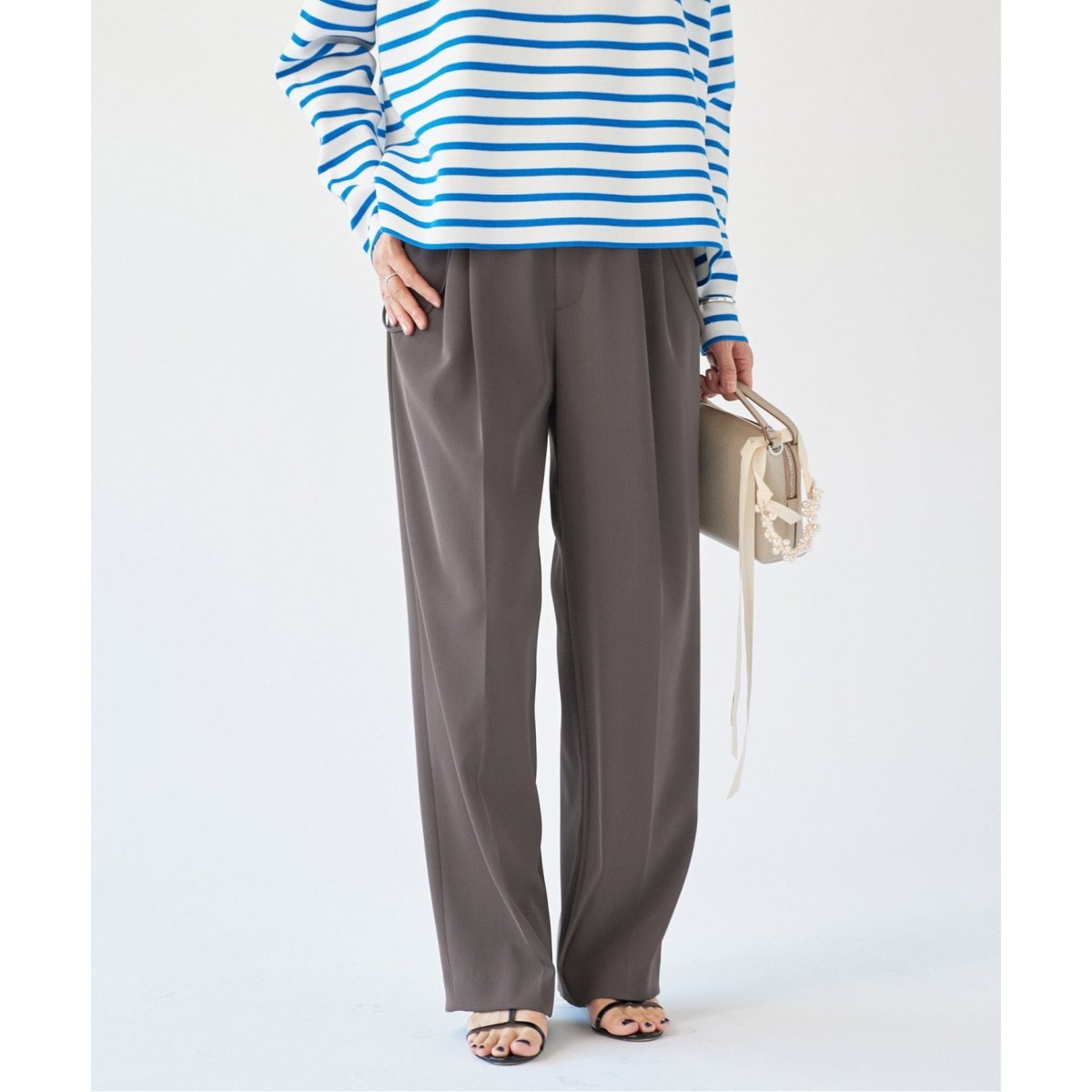 IENA｜ドットジャガードイージーパンツ | Rakuten Fashion(楽天