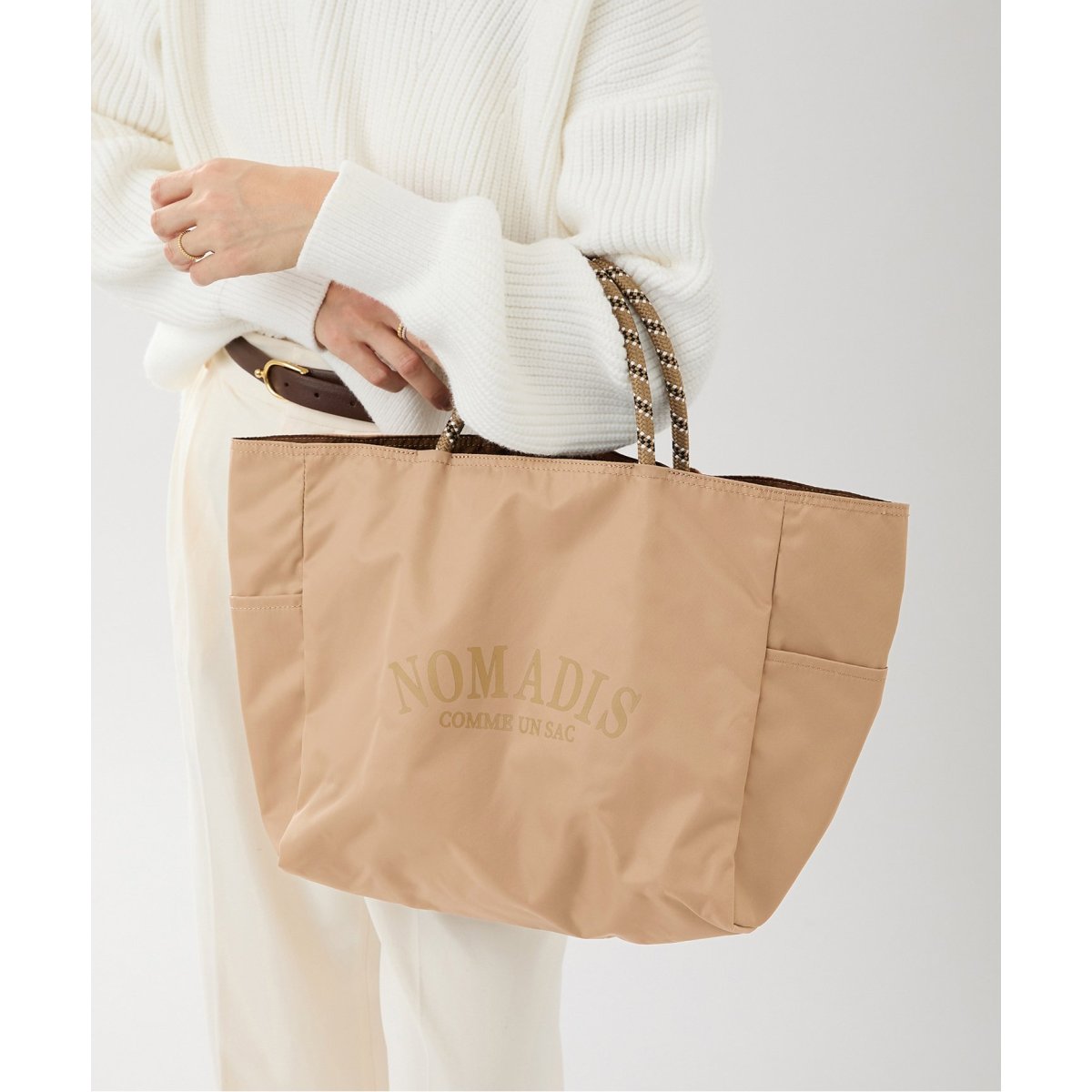 NOMADIS/ノマディス 別注 SAC WIDE リバーシブルトートバッグ | イエナ