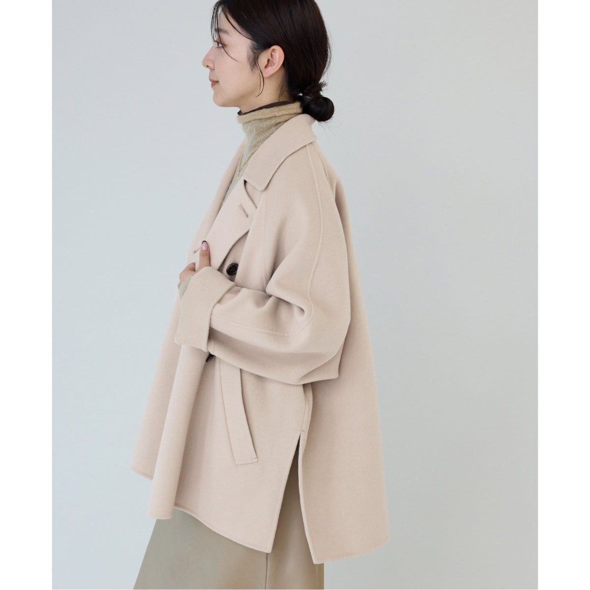 追加》スーパー160ダブルフェイスショートコート | イエナ(IENA