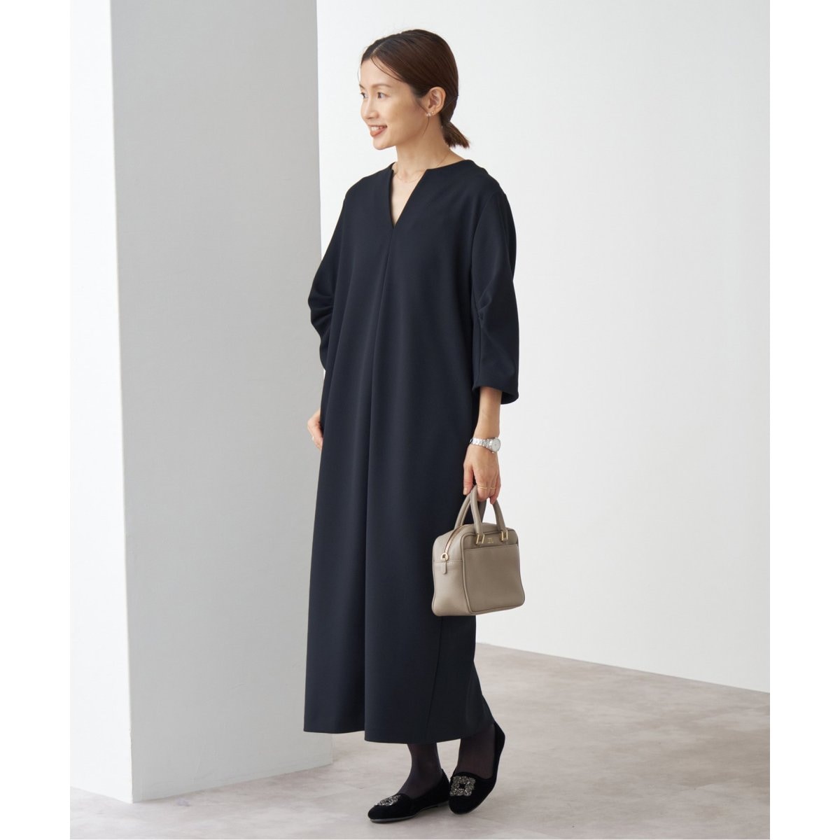 ADAWAS/アダワス】CASHMERE BLENDED ワンピース◇ | イエナ(IENA) | マルイウェブチャネル