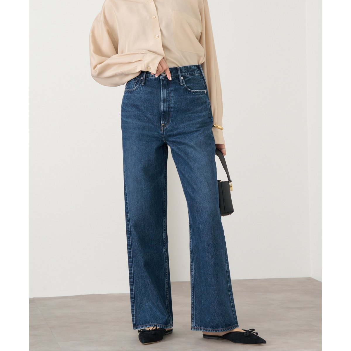 upper hights/アッパーハイツ 別注 THE NIECE ハイライズストレート