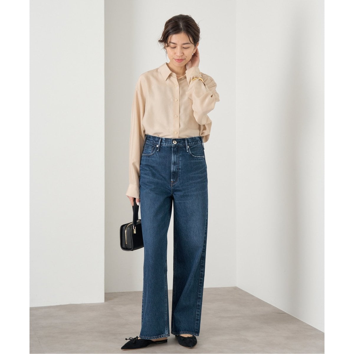 upper hights/アッパーハイツ 別注 THE NIECE ハイライズストレート