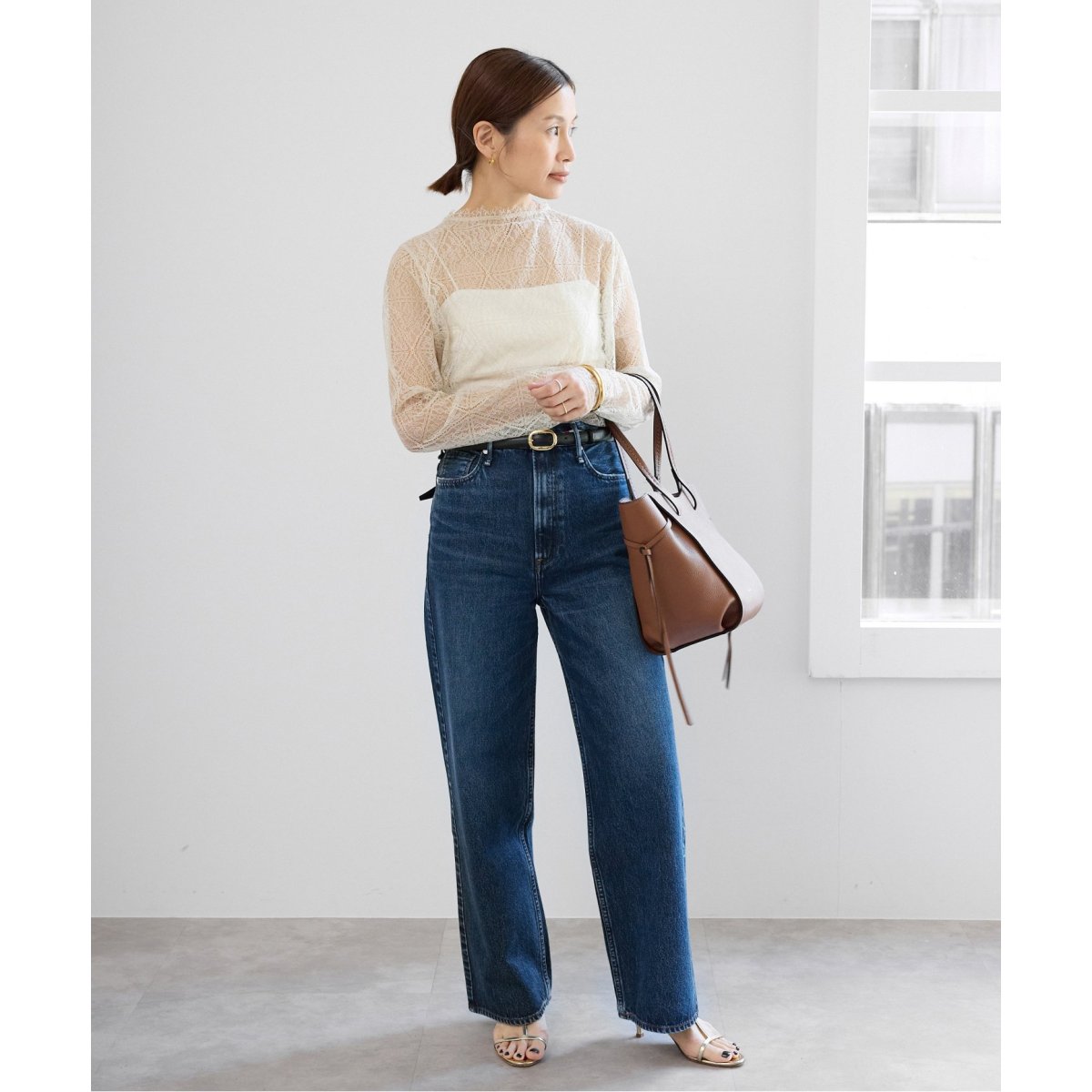 IENA別注upper hights/アッパーハイツ】別注 THE SU-1◆ upper hights/アッパーハイツ 別注 THE NIECE ハイライズ