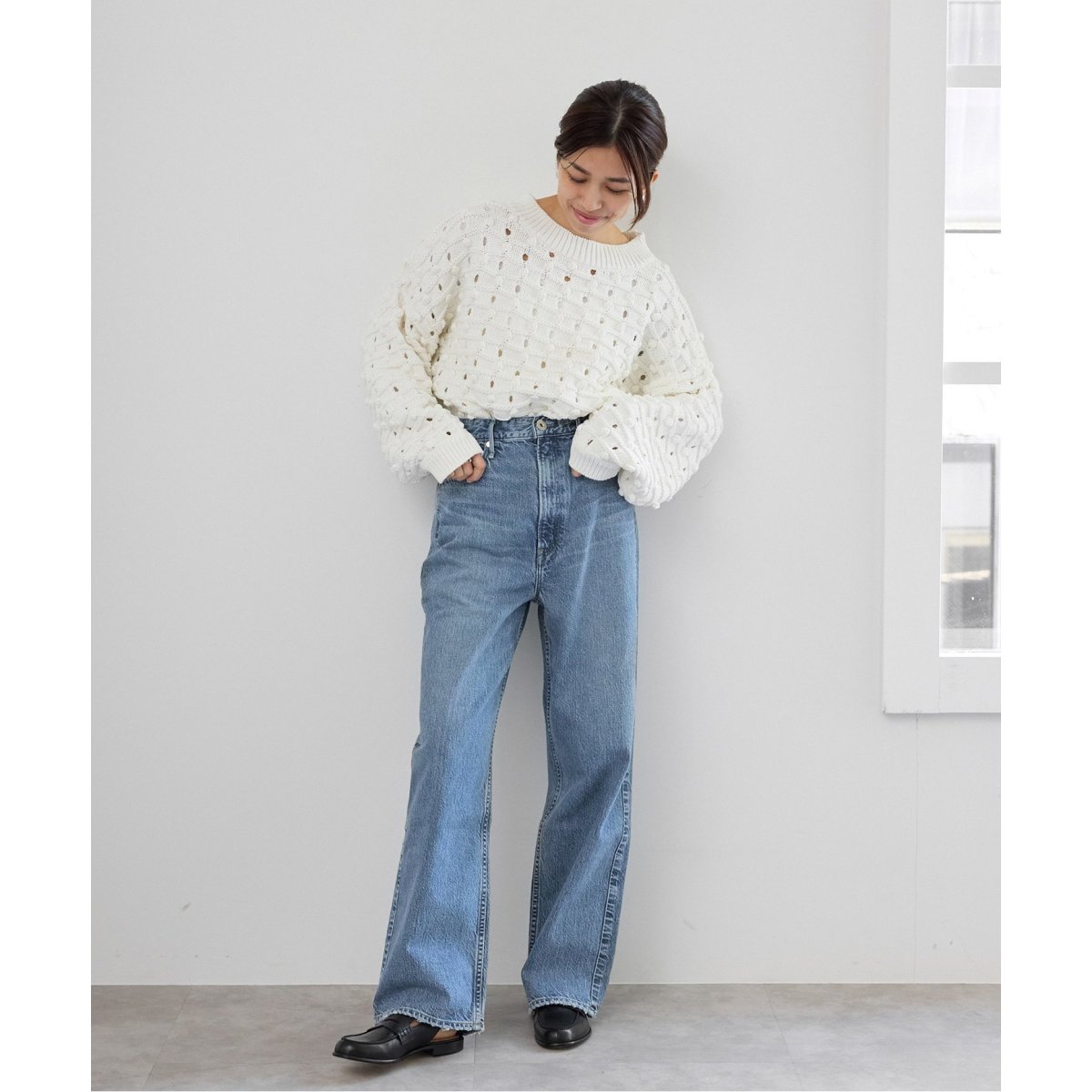 upper hights/アッパーハイツ 別注 THE GARNET ワイドストレート