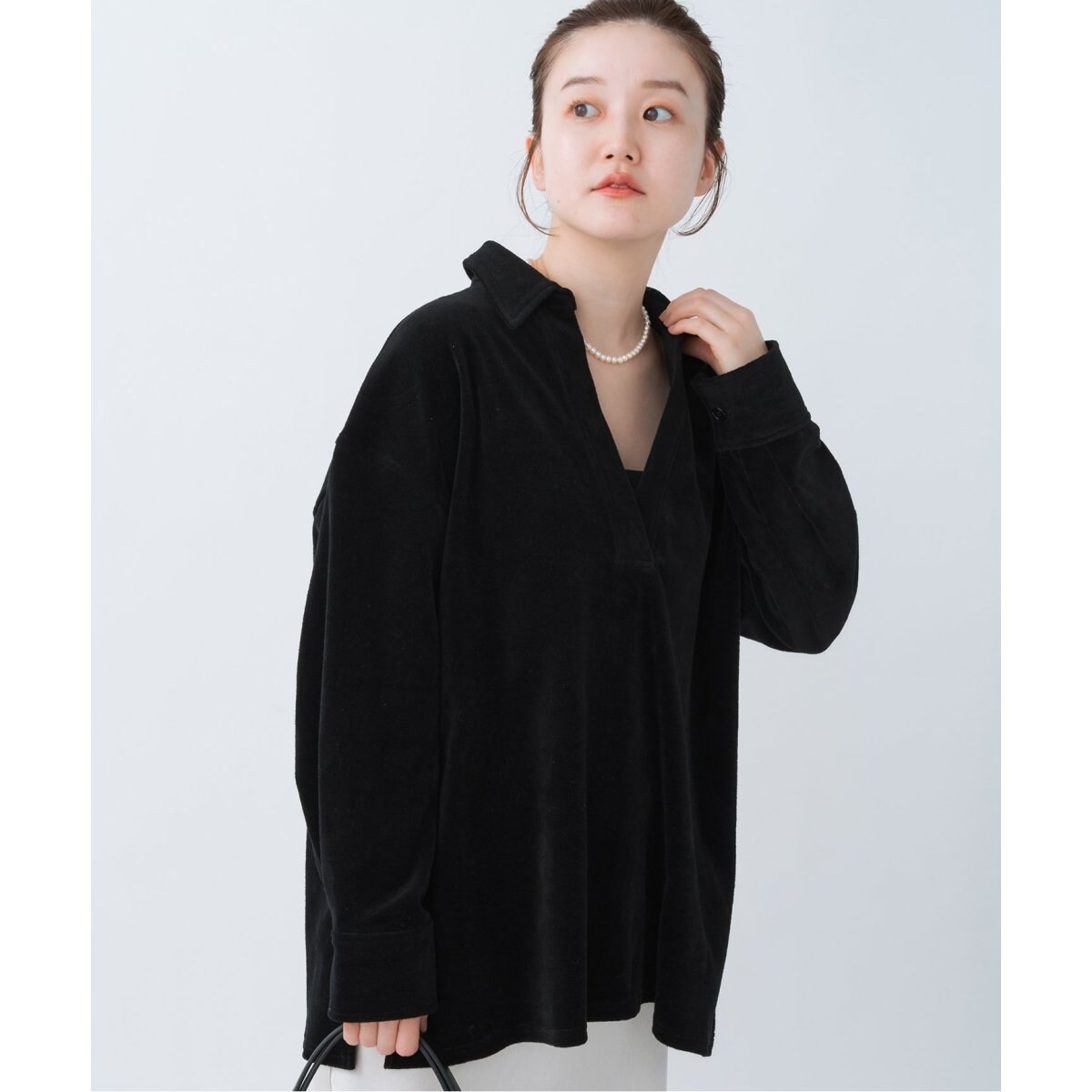 コットンベロアスキッパープルオーバー | イエナ(IENA) | マルイウェブ