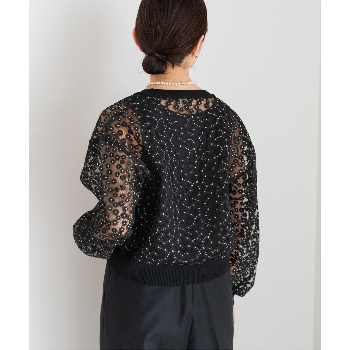 フラワーレースニットカーディガン | イエナ(IENA) | マルイウェブチャネル