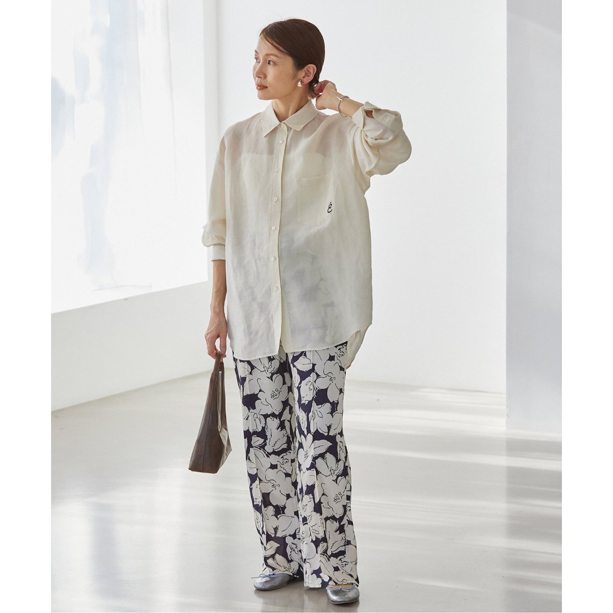 ラインフラワー パンツ | イエナ(IENA) | マルイウェブチャネル