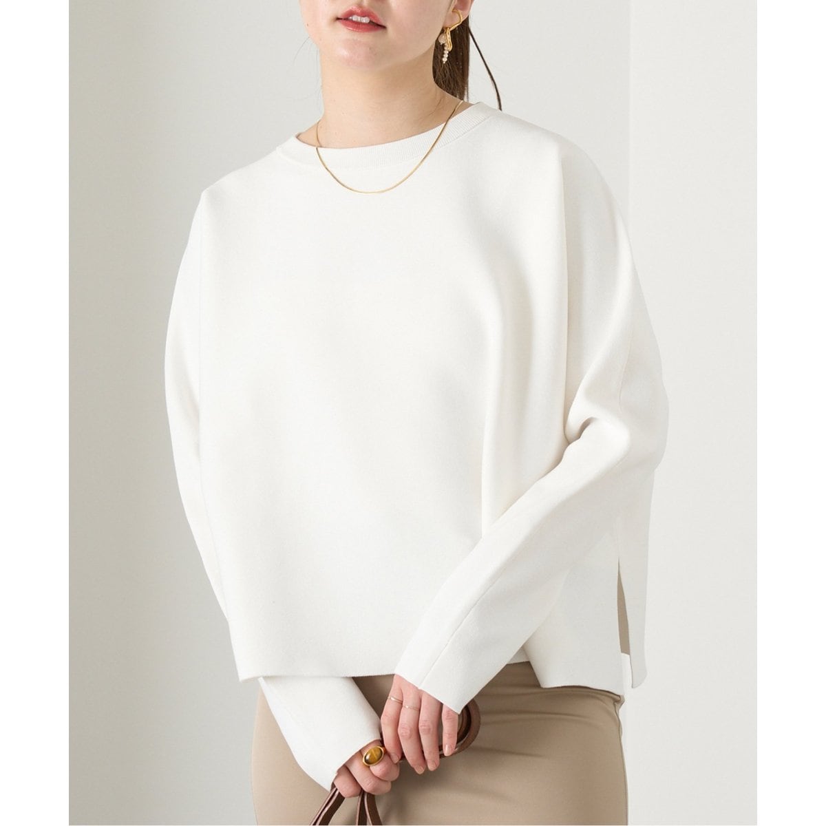 IENA B.コード付きスクエアプルオーバー IENA｜B.コード付きスクエアプルオーバー | Rakuten Fashion