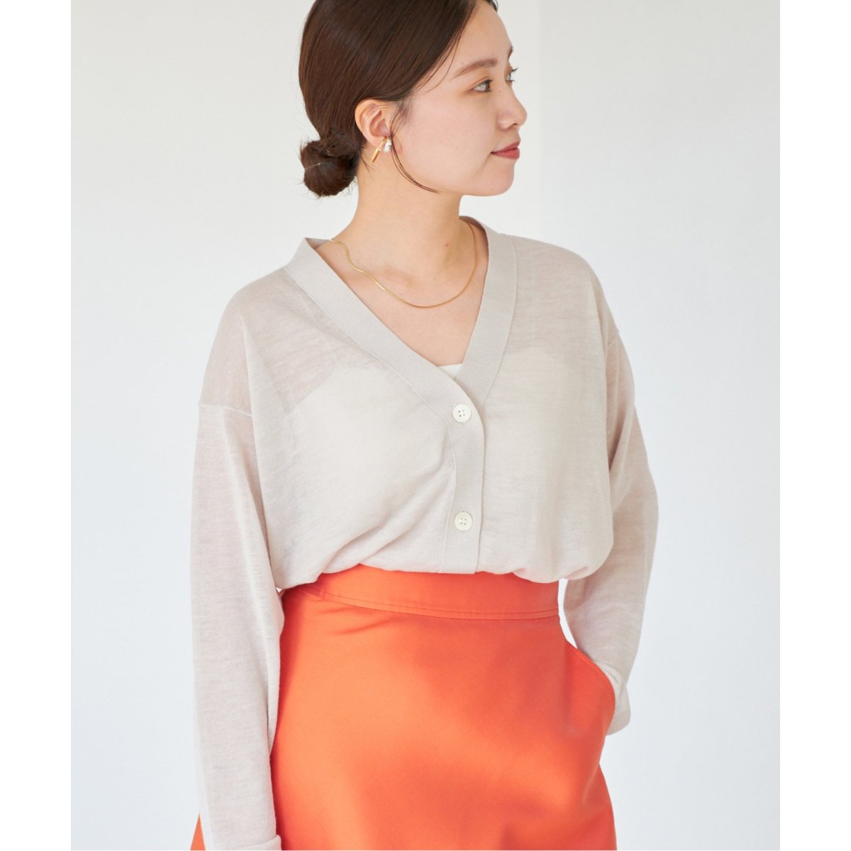 ラミーVネックカーディガン | イエナ(IENA) | マルイウェブチャネル