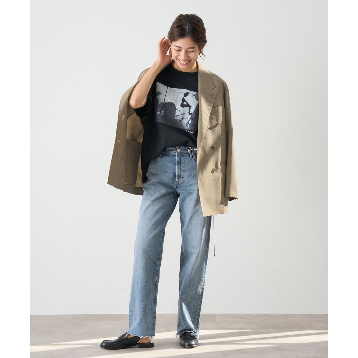 YANUK/ヤヌーク 別注 LOWRISE LEA ストレートデニム | イエナ(IENA