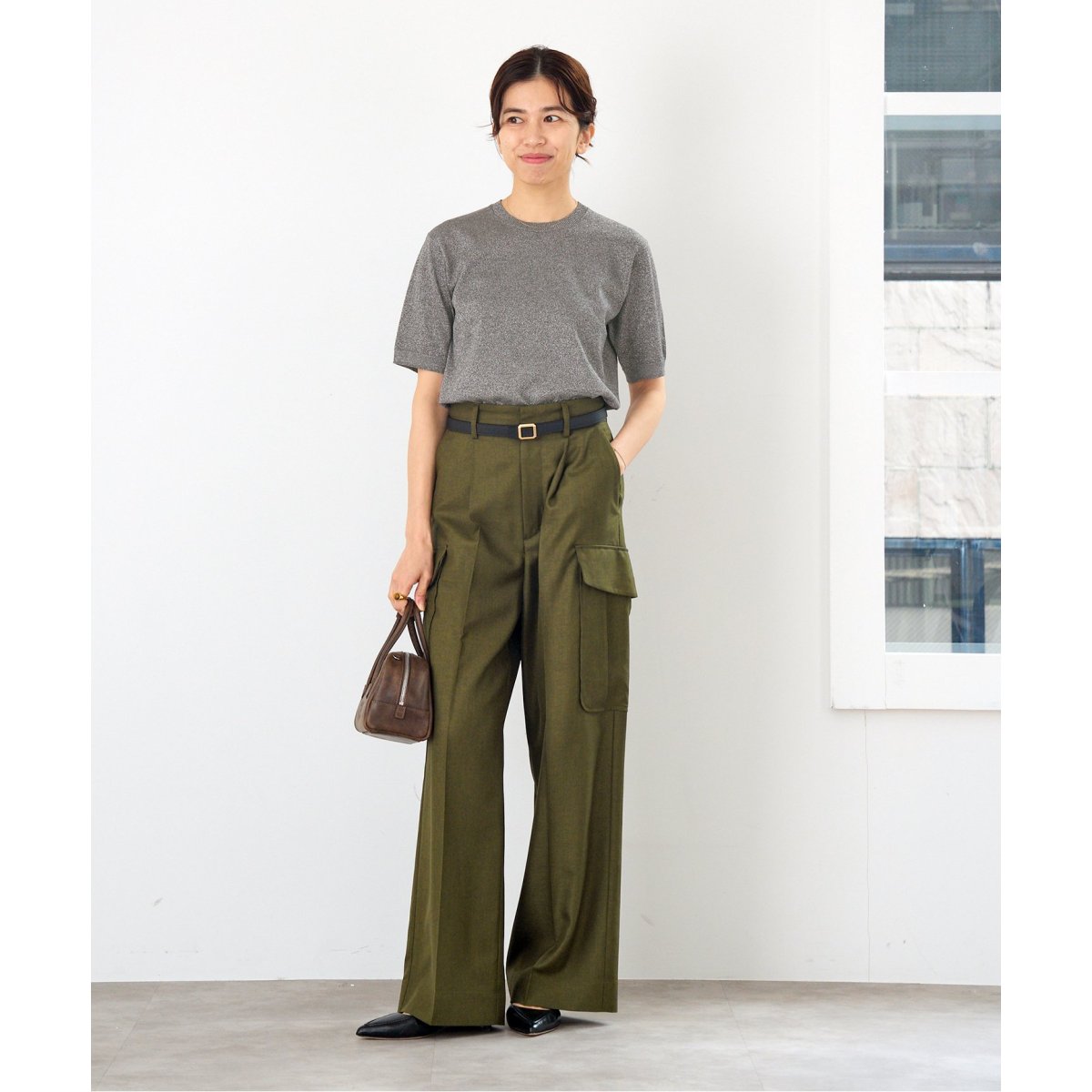 新品 ウォッシャブル カーゴスラックス　 イエナ 34 ウォッシャブル カーゴスラックス | イエナ(IENA) | マルイウェブチャネル