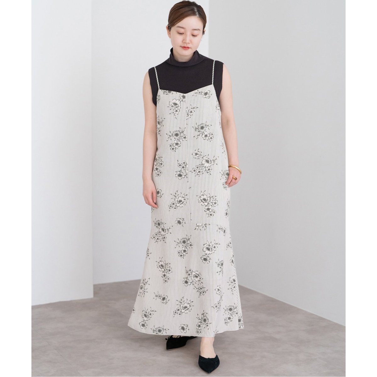 ストライプフラワーキャミワンピース | イエナ(IENA) | マルイウェブ