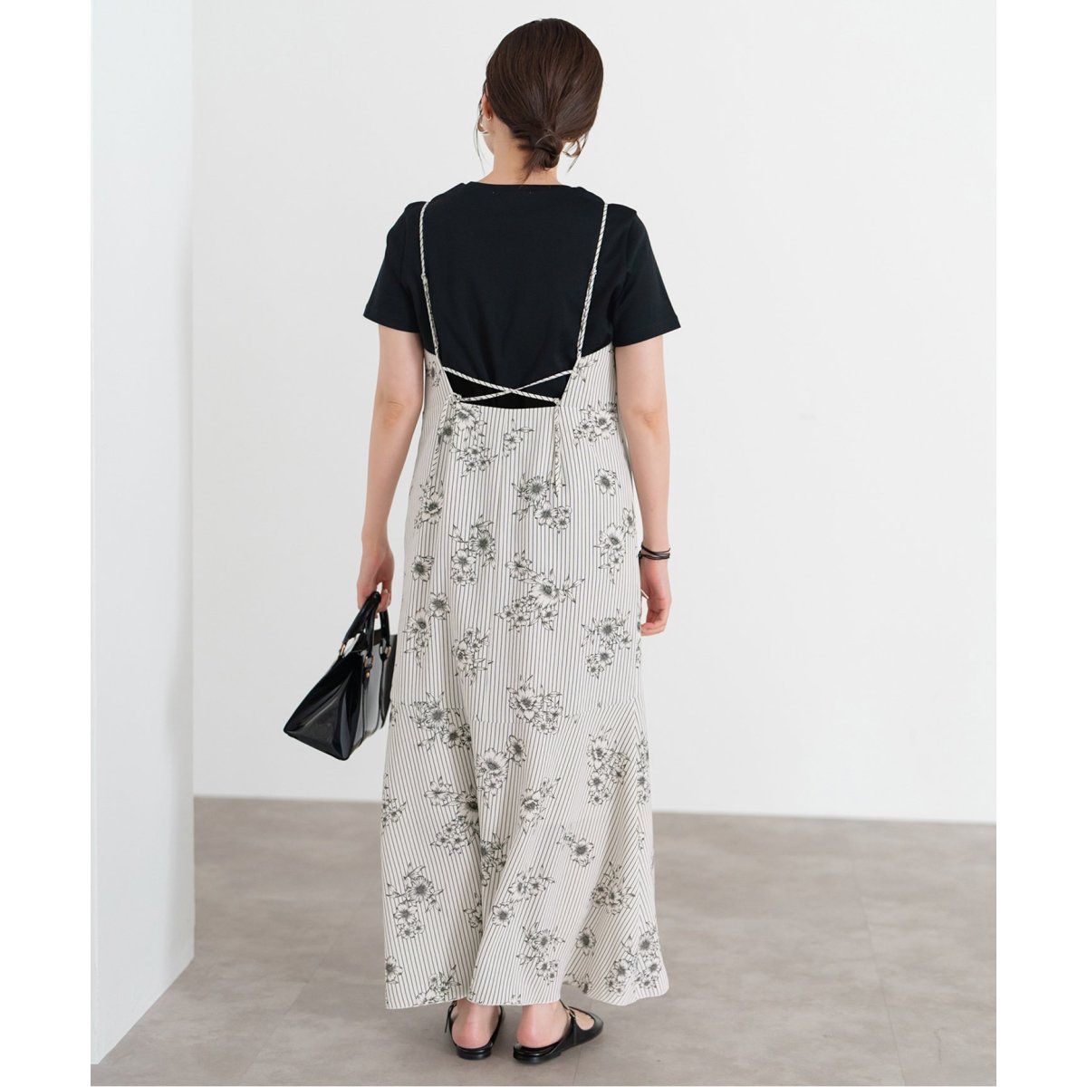 ストライプフラワーキャミワンピース | イエナ(IENA) | マルイウェブ