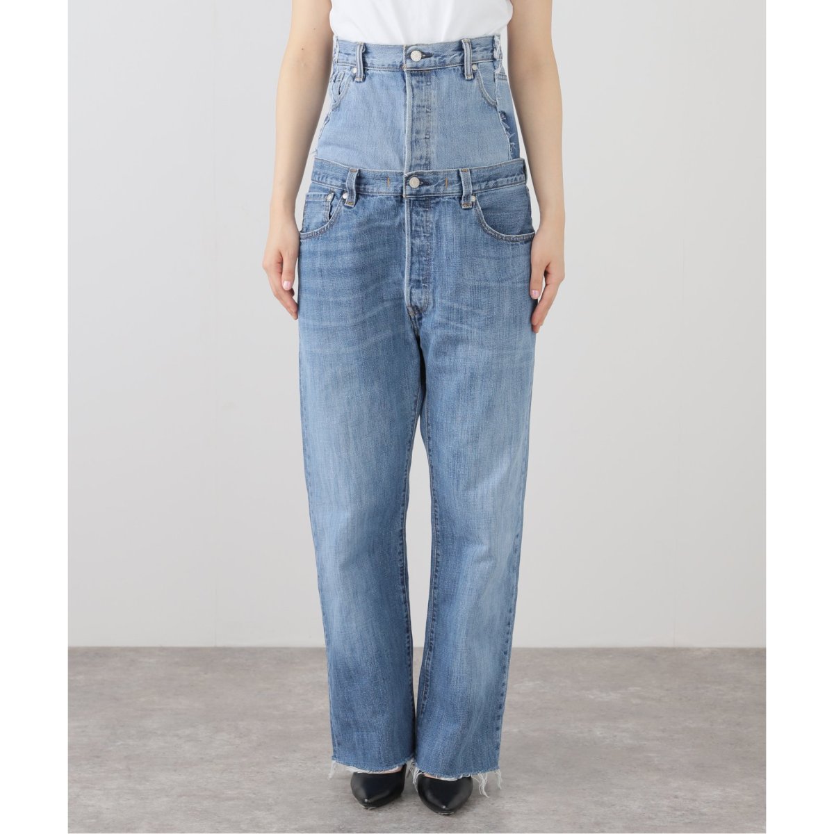 QUIITO （キート）Wウエストデニムパンツ ダブルウエスト デニムパンツ｜QUIITO(キイト)｜Ron Herman