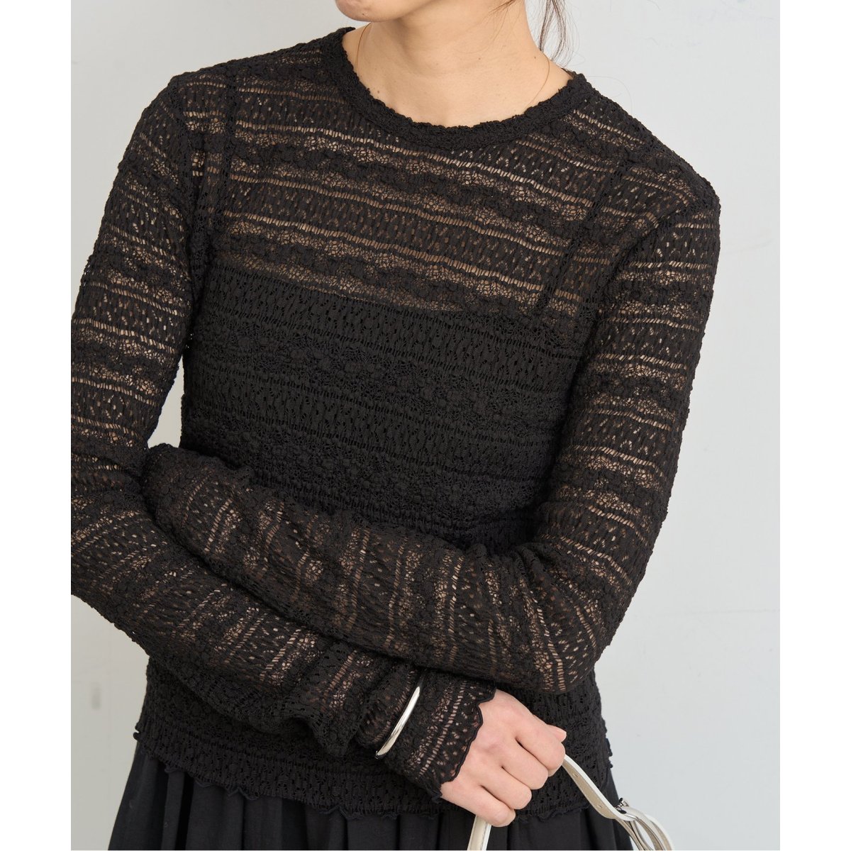 フラワーストレッチレースプルオーバー | イエナ(IENA) | マルイウェブ