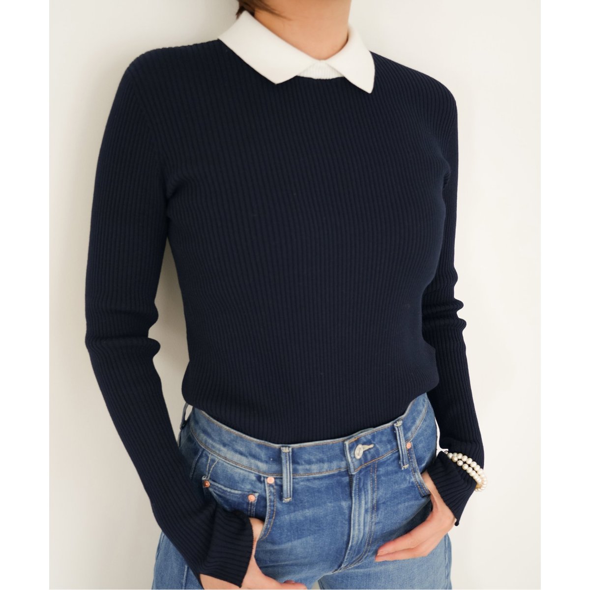 追加》ホールリブ 襟付きプルオーバー | イエナ(IENA) | マルイウェブ