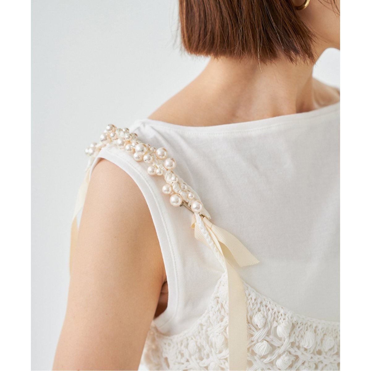 追加》MAISON GUILLEMETTE/メゾンギヨメット BROOCH RIBBON | イエナ