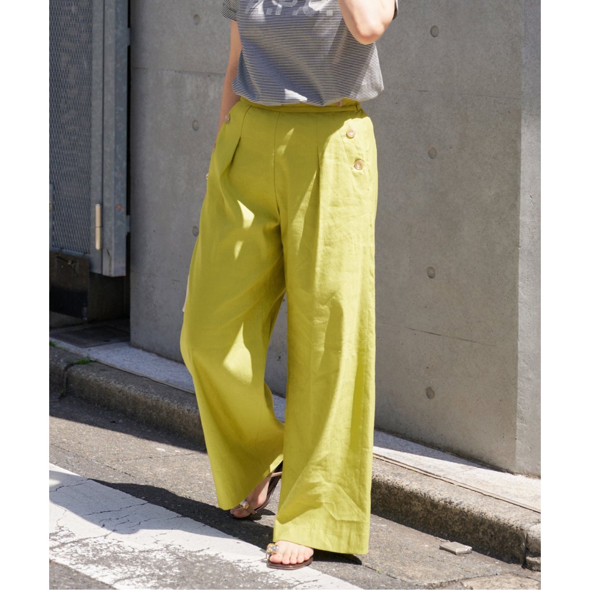 リネンストレッチ マリンパンツ | イエナ(IENA) | マルイウェブチャネル