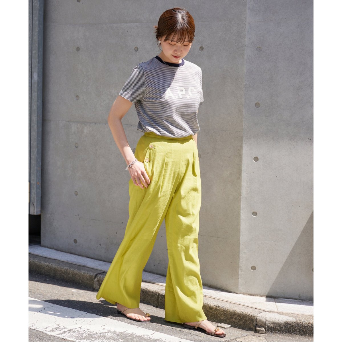 リネンストレッチ マリンパンツ | イエナ(IENA) | マルイウェブチャネル