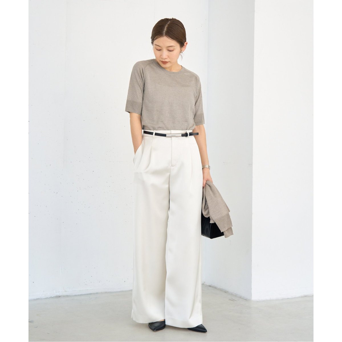 ◇新品◇IENA　フレンチリネンハーフスリーブプルオーバー【2025SS】 フレンチリネンハーフスリーブプルオーバー | イエナ(IENA) | マルイ