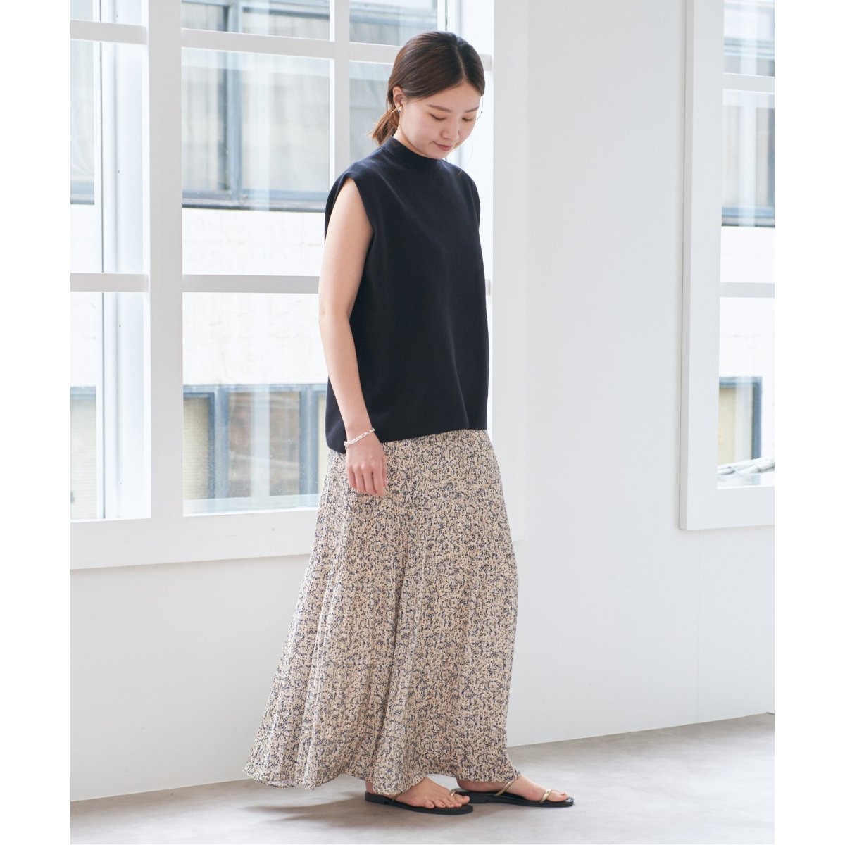 GIZA接結ノースリーブ | イエナ(IENA) | マルイウェブチャネル