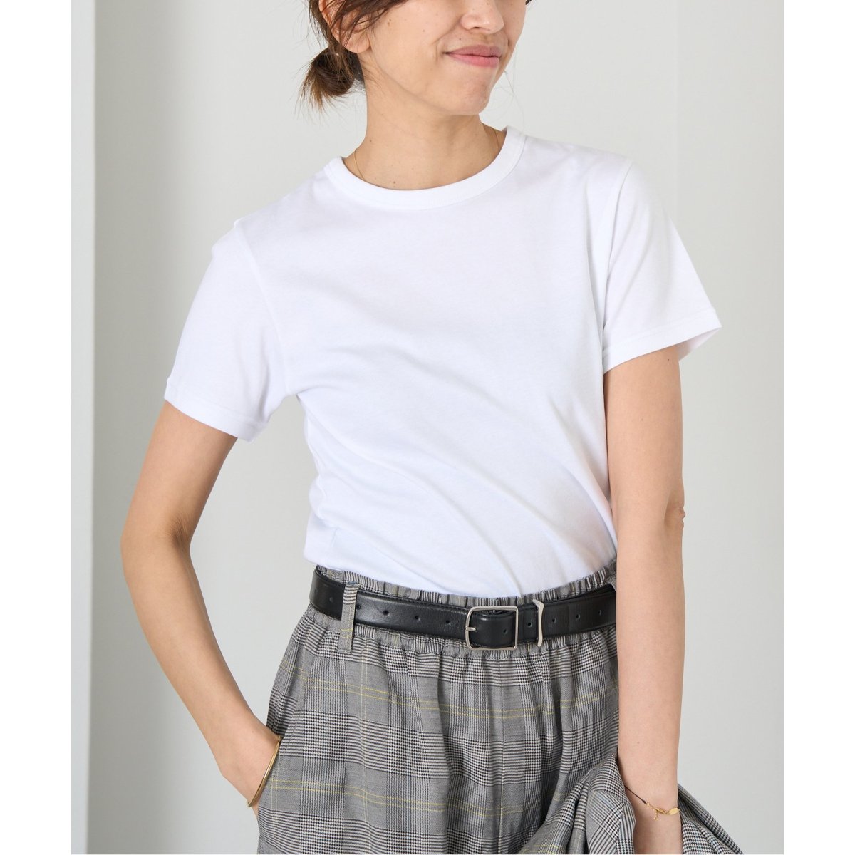 ATON/エイトン 別注 SUVIN FRAISE ショートスリーブ Tシャツ