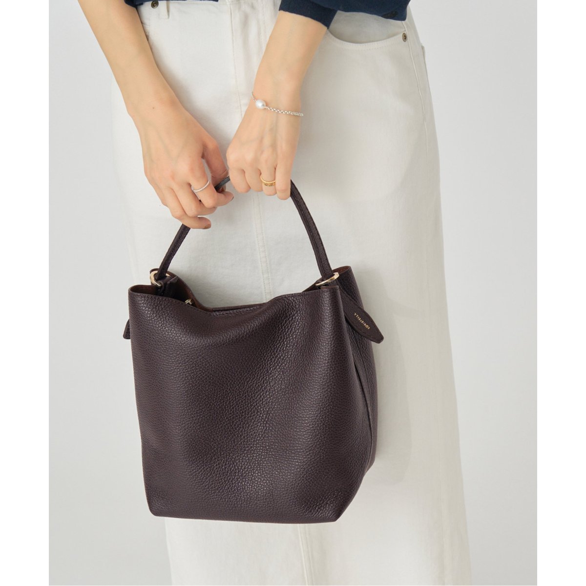 追加2》LORISTELLA/ロリステッラ NINA レザートートバッグ 2850