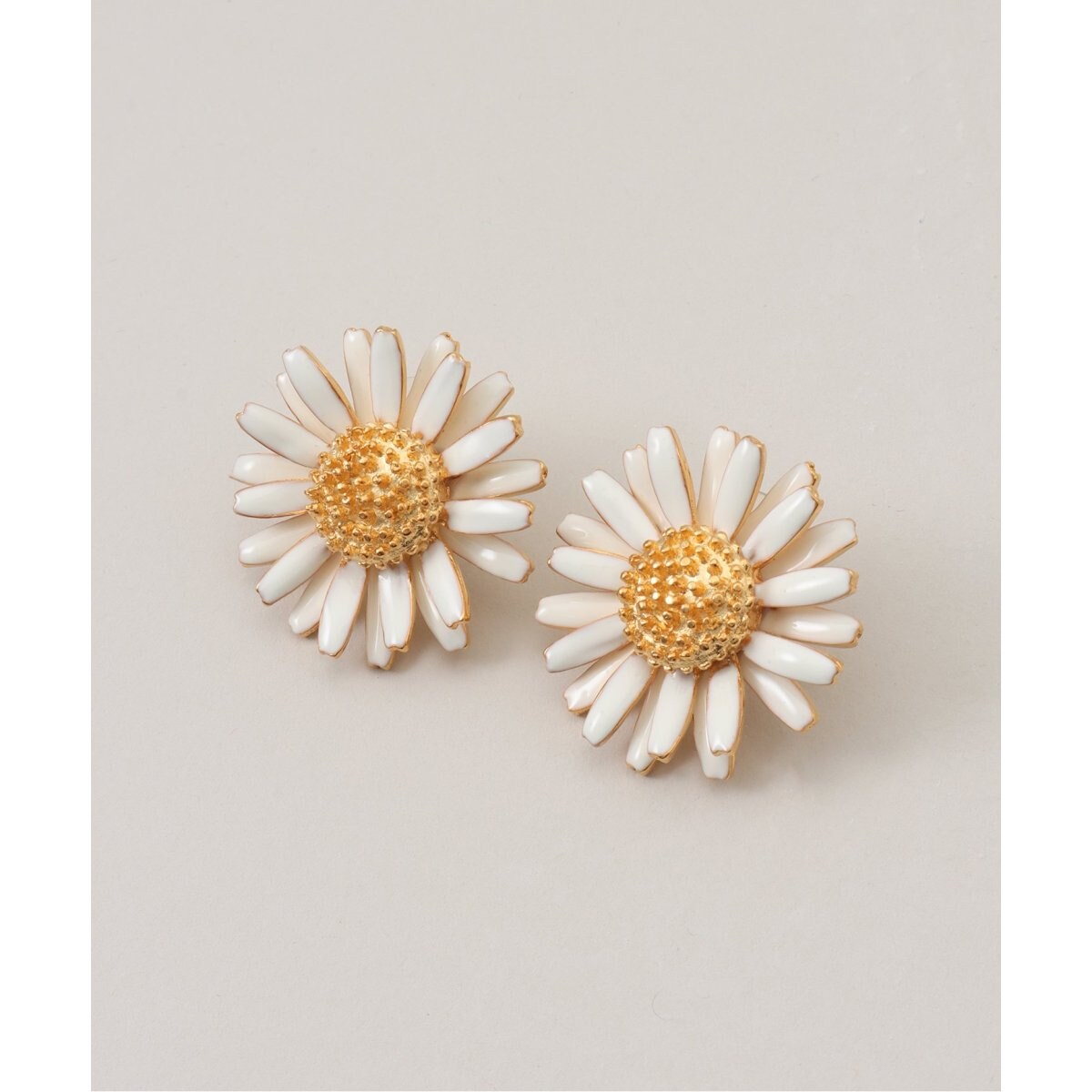 Kenneth Jay Lane/ケネス ジェイ レーン FLOWER PIERCE ピアス(両耳