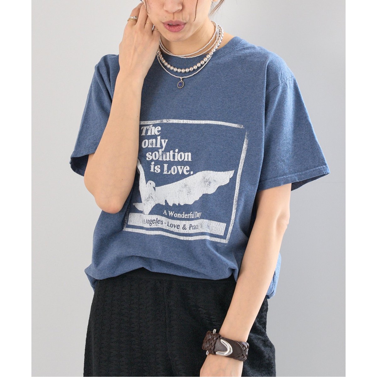 今季IENA購入 クチュールドアダム Vintage Remake Tシャツ新品 COUTURE D'ADAM/クチュールドアダム Vintage Remake TEE（T