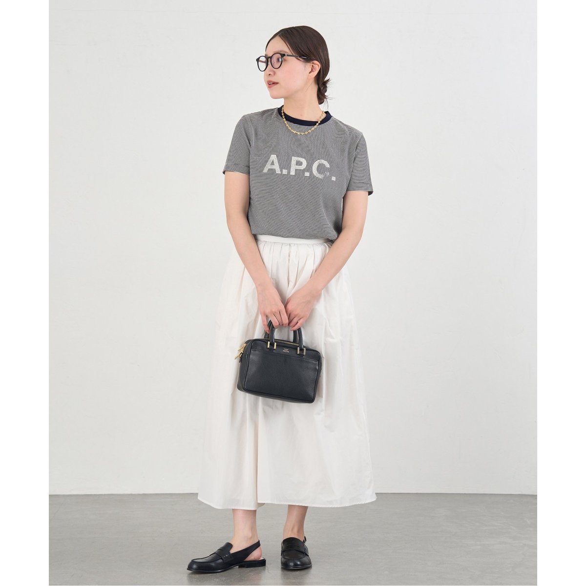 A.P.C./アーペーセー 別注 ボーダーリンガーTシャツ | イエナ