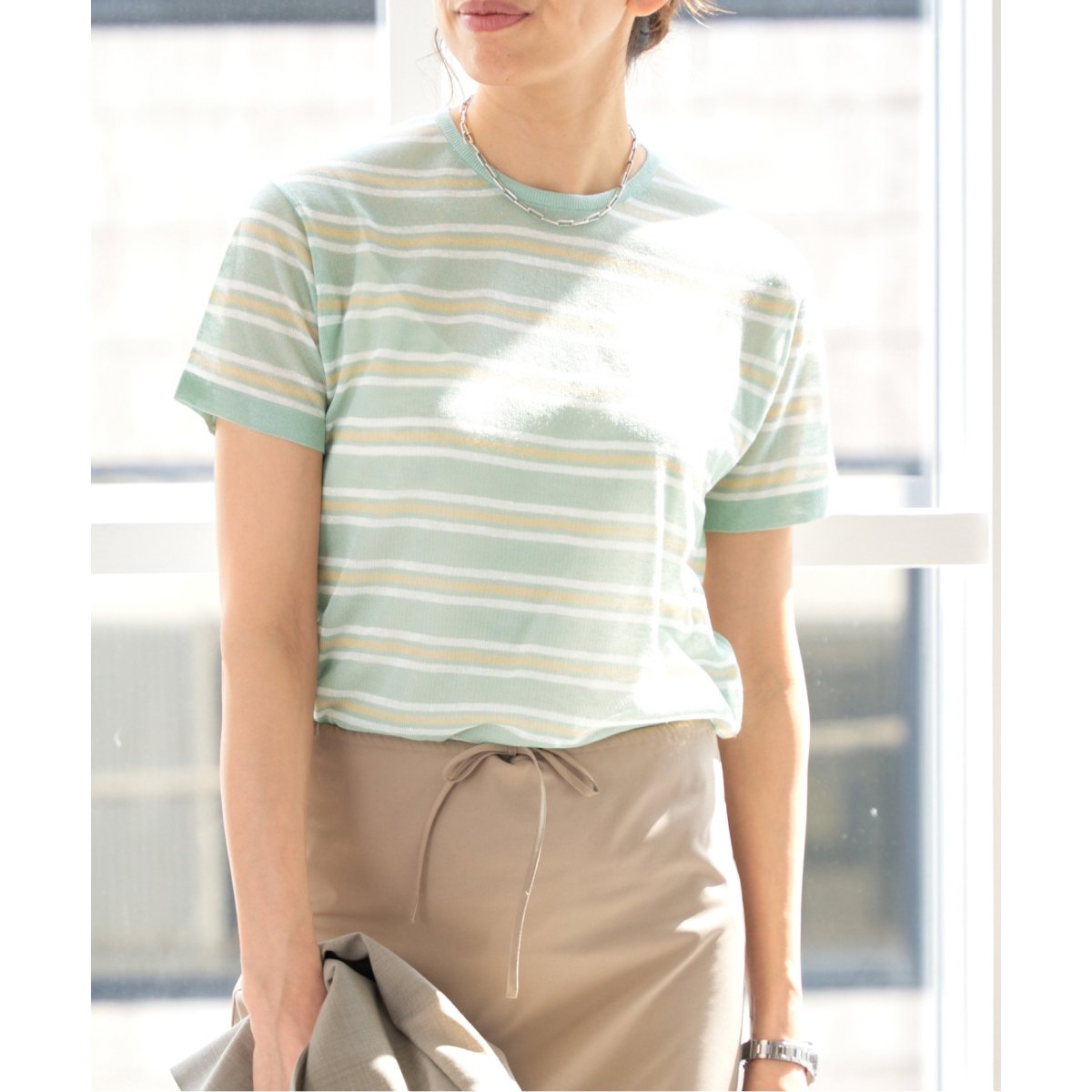 マルチボーダーTシャツニット | イエナ(IENA) | マルイウェブチャネル